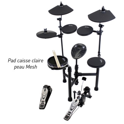 EAGLETONE STOCK-B COMPACT E-TOUCH USB/MIDI PEAU MESH