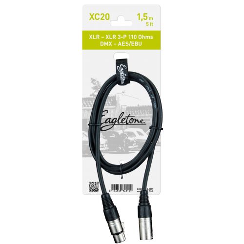 EAGLETONE XC20 - DMX AES/ 3-PIN XLR - 5FT