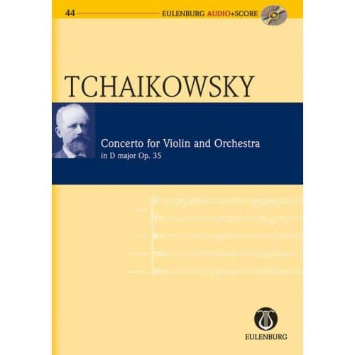 EULENBURG TCHAIKOVSKY P.I. - CONCERTO D MAJOR OP. 35 CW 54 - VIOLIN AND ORCHESTRA