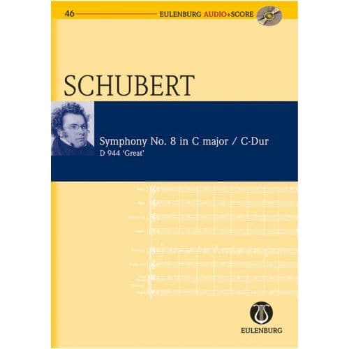 SCHUBERT FRANZ - SYMPHONIE N°8 C MAJOR + CD - STUDY SCORE