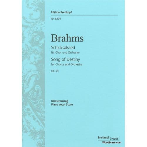 BRAHMS J. - SCHICKSALSLIED OP.54