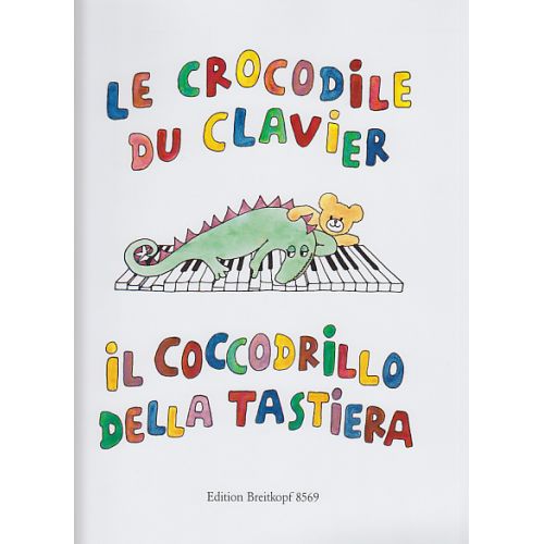 EDITION BREITKOPF CROCODILE DU CLAVIER FRZ.-ITAL