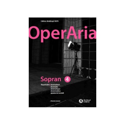 EDITION BREITKOPF OPERARIA SOPRANO 4