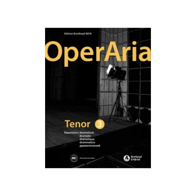 EDITION BREITKOPF OPERARIA TENOR 3