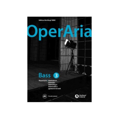 EDITION BREITKOPF OPERARIA BASSE 3