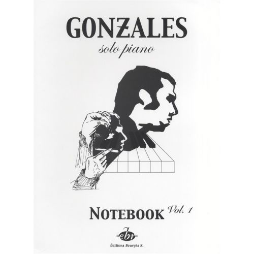 EDITIONS BOURGES R. JAZZ&BLUES GONZALES - SOLO PIANO I NOTEBOOK VOL.1 