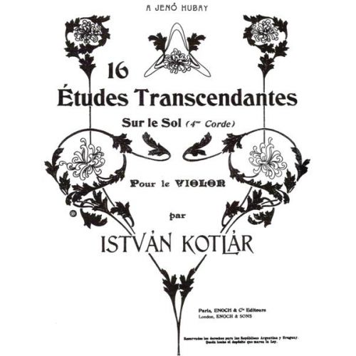  Kotlar Istvan - 16 Etudes Transcendantes