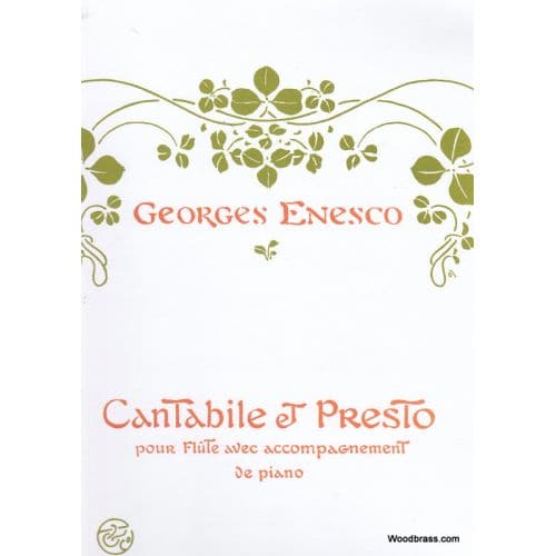  Enesco Georges - Cantabile and Presto - Flute Et Piano