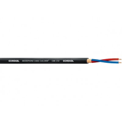 CORDIAL MICROPHONE CABLE COILS 2 X 0.50 MM 100 M