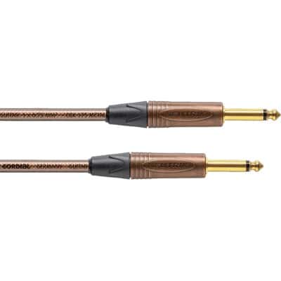 CORDIAL CABLE GUITARE JACK 3 M METAL