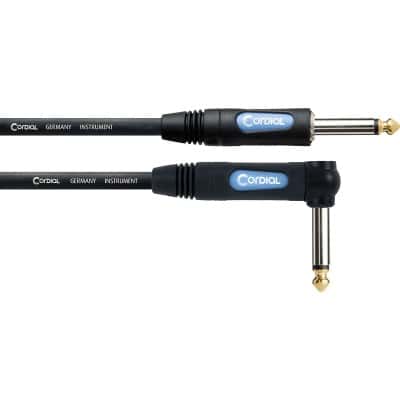 CORDIAL CABLE GUITARE JACK 1,5M DROIT/COUD