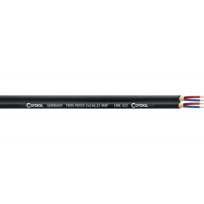 CORDIAL CMK422BLACK100 MICROPHONE 2 X 2 X 2 X 0.22 MM - 100 M
