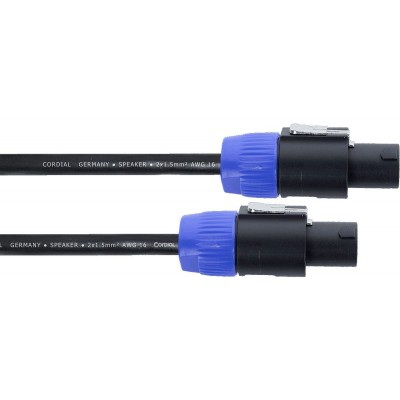 CORDIAL 2-PIN SPEAKON CABLE 1.5 M