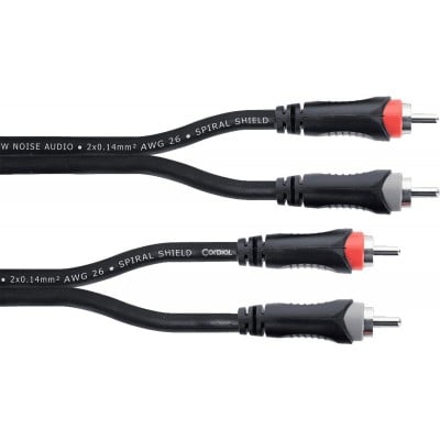 CORDIAL DUAL RCA / RCA AUDIO CABLE 1.5 M