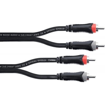 DUAL RCA / RCA AUDIO CABLE 1.5 M