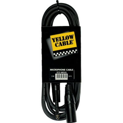 YELLOW CABLE Cordon Jack XLR 3 M