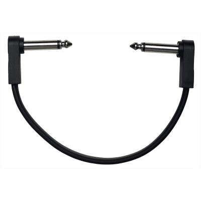 YELLOW CABLE JAR OF 30 FLAT PATCH CABLES 15 CM