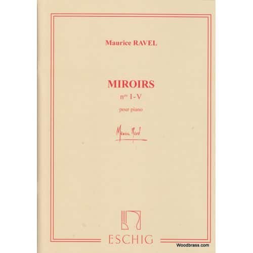 RAVEL M. - MIROIRS - PIANO