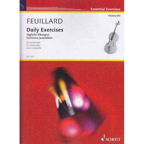 FEUILLARD LOUIS R. - EXERCICES JOURNALIERS VIOLONCELLE