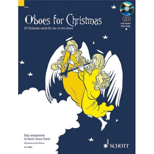 TURNER B.C. - OBOES FOR CHRISTMAS + CD - HAUTBOIS