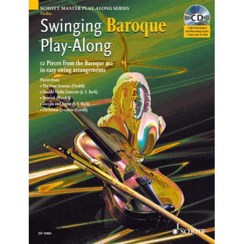SCHOTT SWINGING BAROQUE PLAY-ALONG + CD - VIOLIN