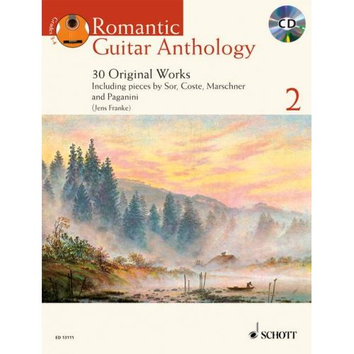 SCHOTT ROMANTIC GUITAR ANTHOLOGY VOL. 2 + CD - GUITAR