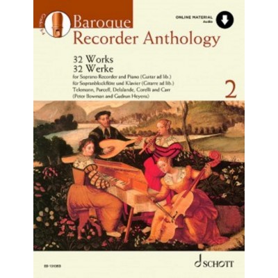 BOWMAN P./ HEYENS G. - BAROQUE RECORDER ANTHOLOGY VOL.2