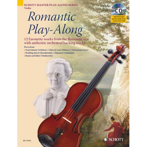 SCHOTT ROMANTIC PLAY-ALONG - VIOLIN