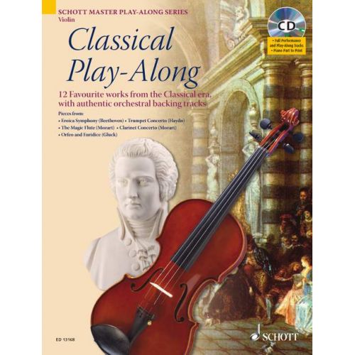 SCHOTT CLASSICAL PLAY-ALONG + CD - VIOLIN