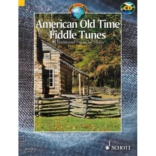 SCHOTT AMERICAN OLD TIME FIDDLE TUNES + CD - VIOLIN