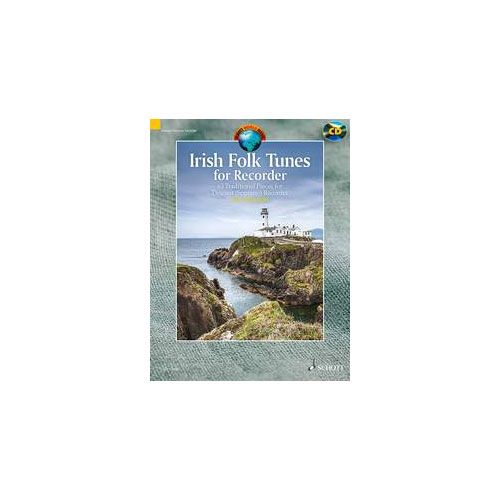 SCHOTT BOWMAN P. - IRISH FOLK TUNES FOR DESCANT RECORDER + CD