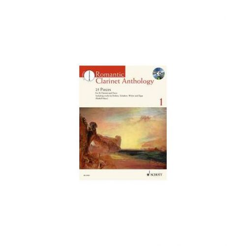 SCHOTT MAUZ RUDOLF - ROMANTIC CLARINET ANTHOLOGY VOL. 1 - KLARINETTE UND KLAVIER