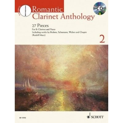  Romantic Clarinet Anthology Vol.2 - Clarinette and Piano + Cd
