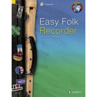  Easy Folk Recorder + Cd 