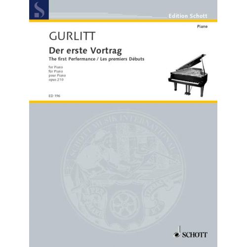 GURLITT CORNELIUS - THE FIRST LECTURE OP. 210 - PIANO