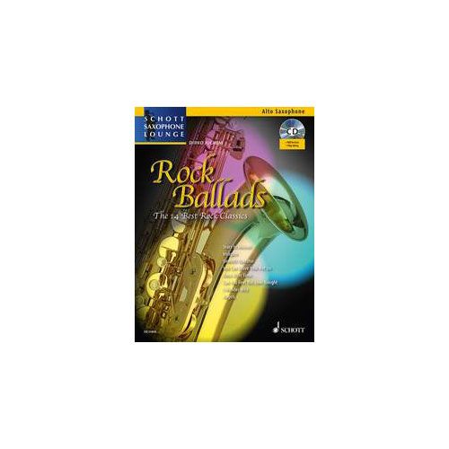 SCHOTT JUCHEM DIRKO - ROCK BALLADS - ALTO SAXOPHONE AND PIANO