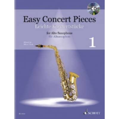 JUNK ULRICH - EASY CONCERT PIECES VOL.1 - SAXOPHONE ALTO