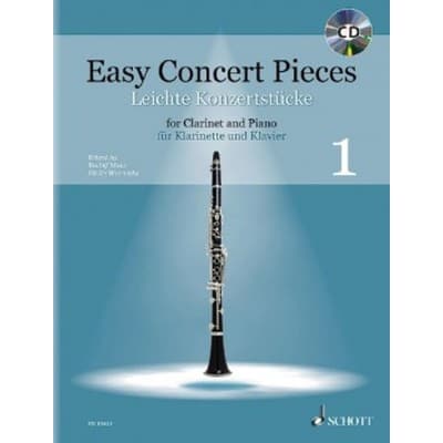 EASY CONCERT PIECES VOL.1 - CLARINETTE & PIANO