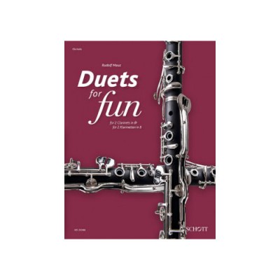 RUDOLF M. - DUETS FOR FUN - CLARINETTE