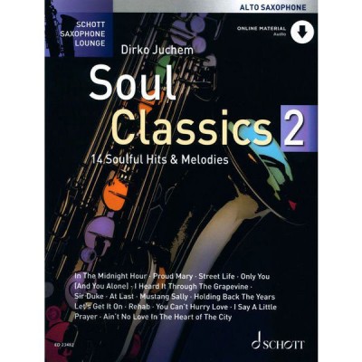 SCHOTT SOUL CLASSICS 2 - SAX ALTO