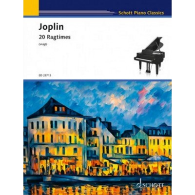 SCOTT JOPLIN - 20 RAGTIMES - PIANO 