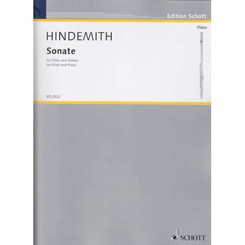 HINDEMITH P. - SONATE - FLUTE ET PIANO