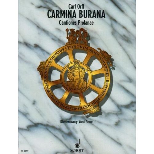 ORFF CARL - CARMINA BURANA - VOCAL SCORE