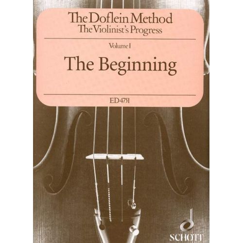 SCHOTT THE DOFLEIN METHOD VOL.1 THE BEGINNING