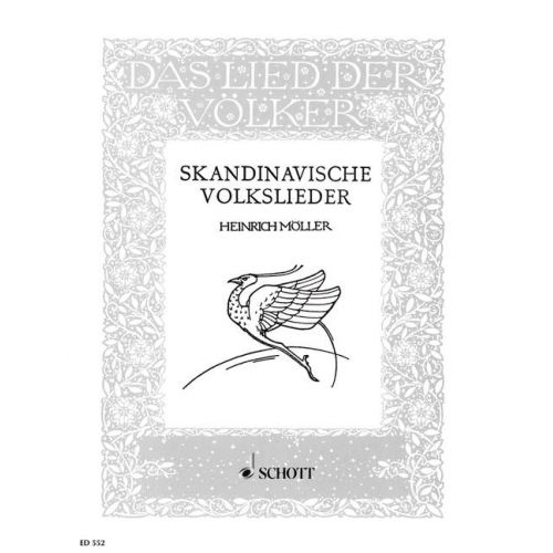 SCHOTT SKANDINAVISCHE VOLKSLIEDER - VOICE AND PIANO