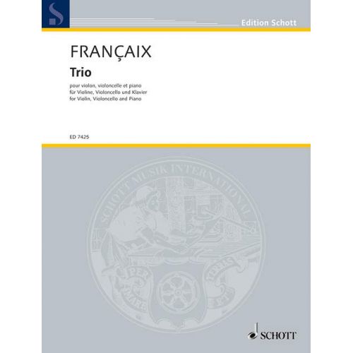 FRANCAIX JEAN - TRIO (1986)