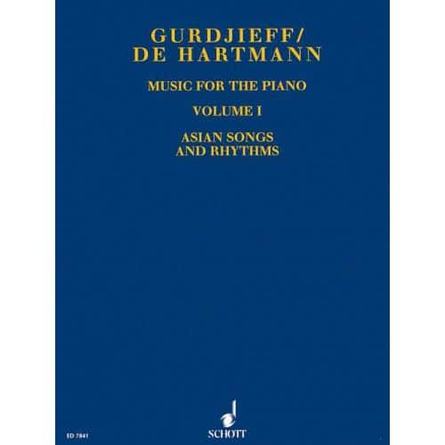 GURDJIEFF/HARTMANN - MUSIC FOR THE PIANO VOL.1 - PIANO