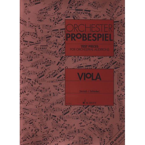 SCHOTT ORCHESTER-probespiel - Viola
