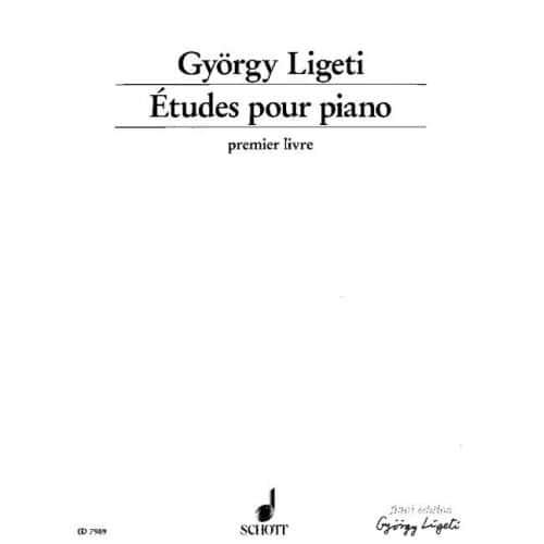 LIGETI GYöRGY - ETUDES POUR PIANO PREMIER LIVRE