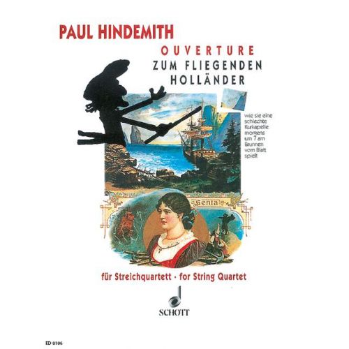 HINDEMITH PAUL - OUVERTURE ZUM FLIEGENDEN HOLLANDER - STRING QUARTET